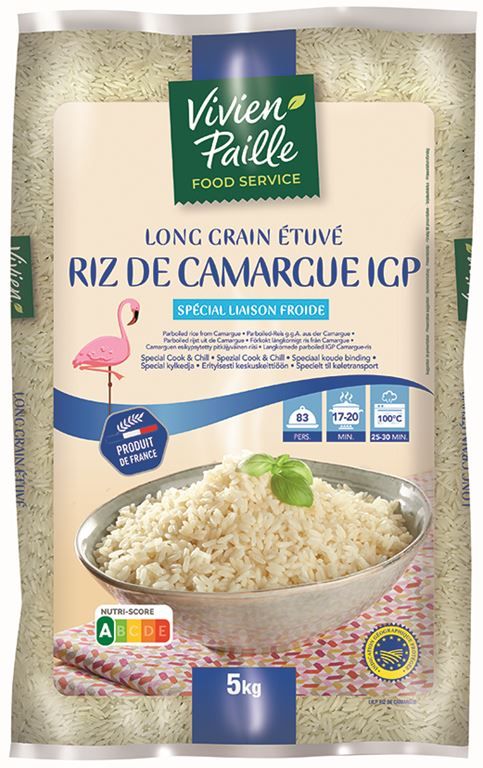 Riz long étuvé de Camargue QS IG - VIVIEN PAILLE - Sac de 5 kg