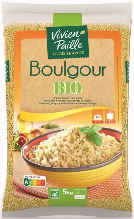 Boulgour Bio - VIVIEN PAILLE - Sac de 5 kg