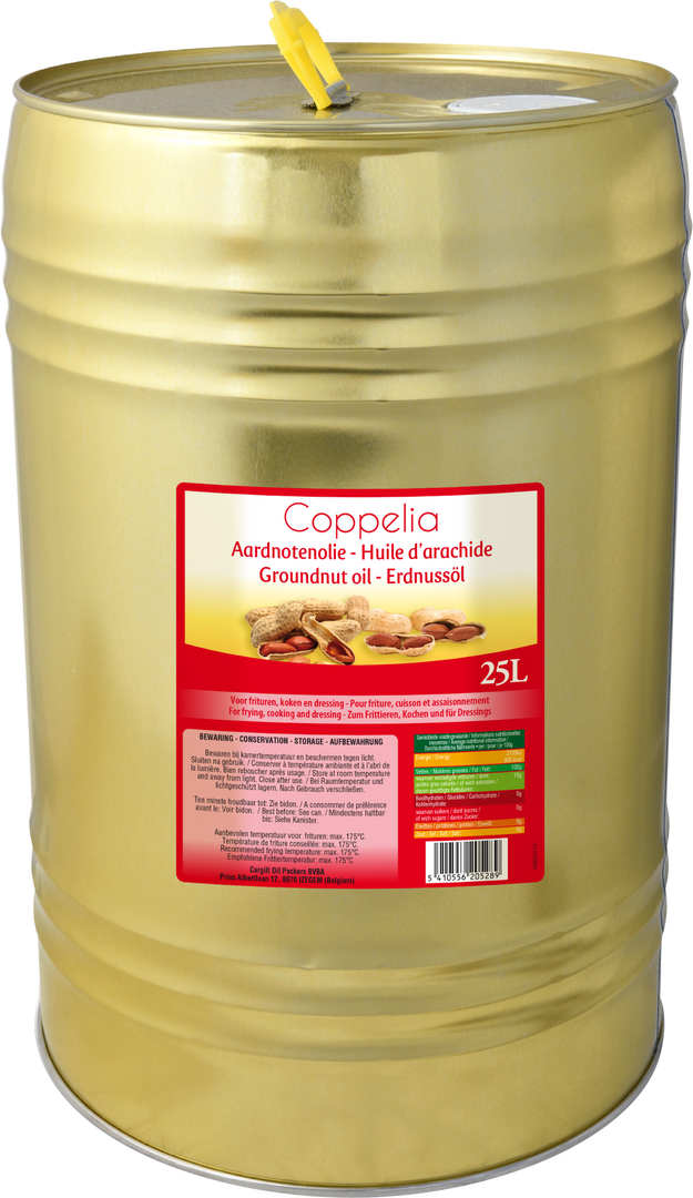 Huile d'arachide - COPPELIA - Bidon de 25 L