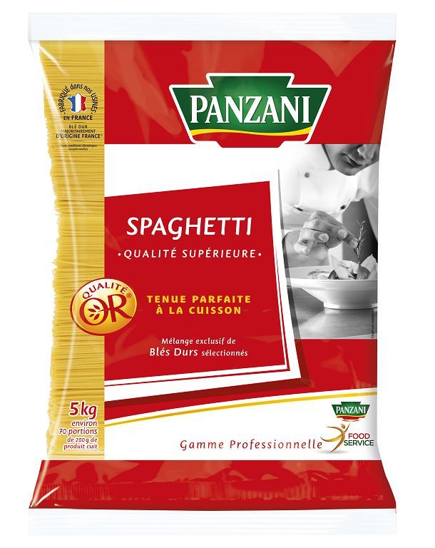 Spaghetti QS - PANZANI SOLUTIONS - Sac de 5 kg