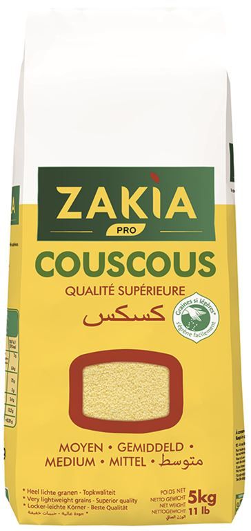 Semoule de couscous moyen QS - PANZANI SOLUTIONS - Sac de 25 kg