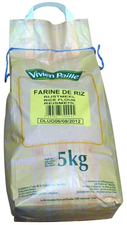 Farine de riz - VIVIEN PAILLE - Sac de 5 kg