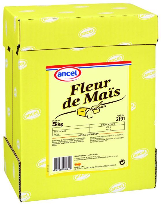 Fleur de maïs - ANCEL - Carton de 5 kg