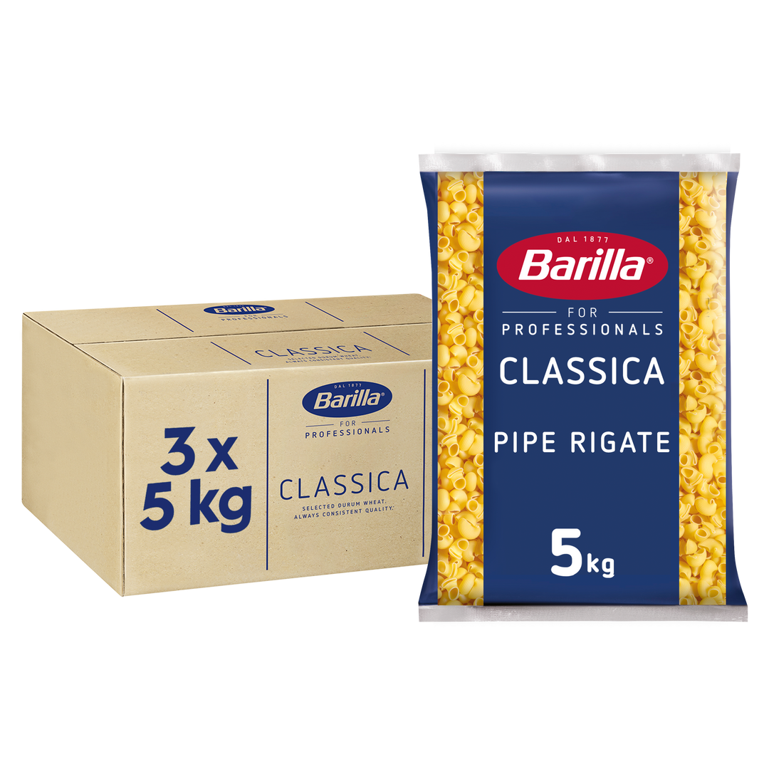 Pipe rigate QS - BARILLA - Sac de 5 kg