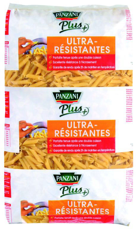 Penne rigate ultra-résistantes Plus+ - PANZANI SOLUTIONS - Sac de 5 kg