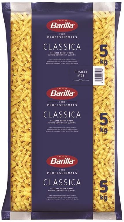 Fusilli QS - BARILLA - Sac de 5 kg