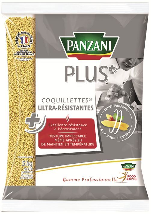 Coquillettes ultra-résistantes Plus+ - PANZANI SOLUTIONS - Sac de 5 kg