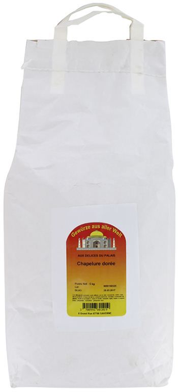 Chapelure dorée - DELICES DU PALAIS - Sac de 5 kg