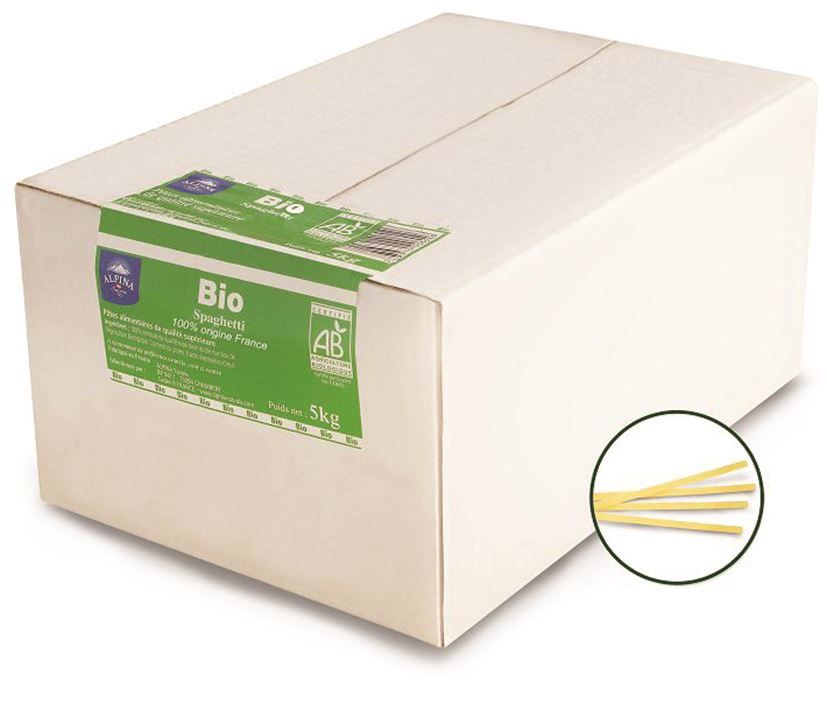 Spaghetti QS Bio - ALPINA SAVOIE - Carton de 5 kg