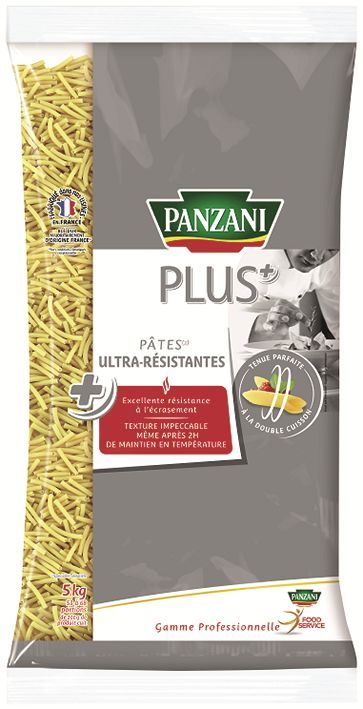 Macaroni ultra-résistantes Plus+ - PANZANI SOLUTIONS - Sac de 5 kg