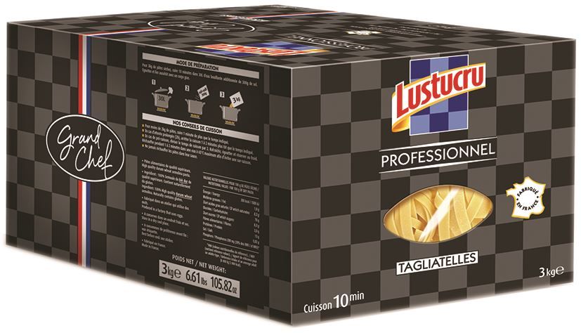 Tagliatelles Grand Chef QS - LUSTUCRU GD CHEF - Carton de 3 kg