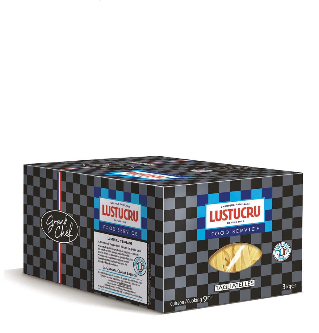 Tagliatelles Grand Chef QS - LUSTUCRU GD CHEF - Carton de 3 kg