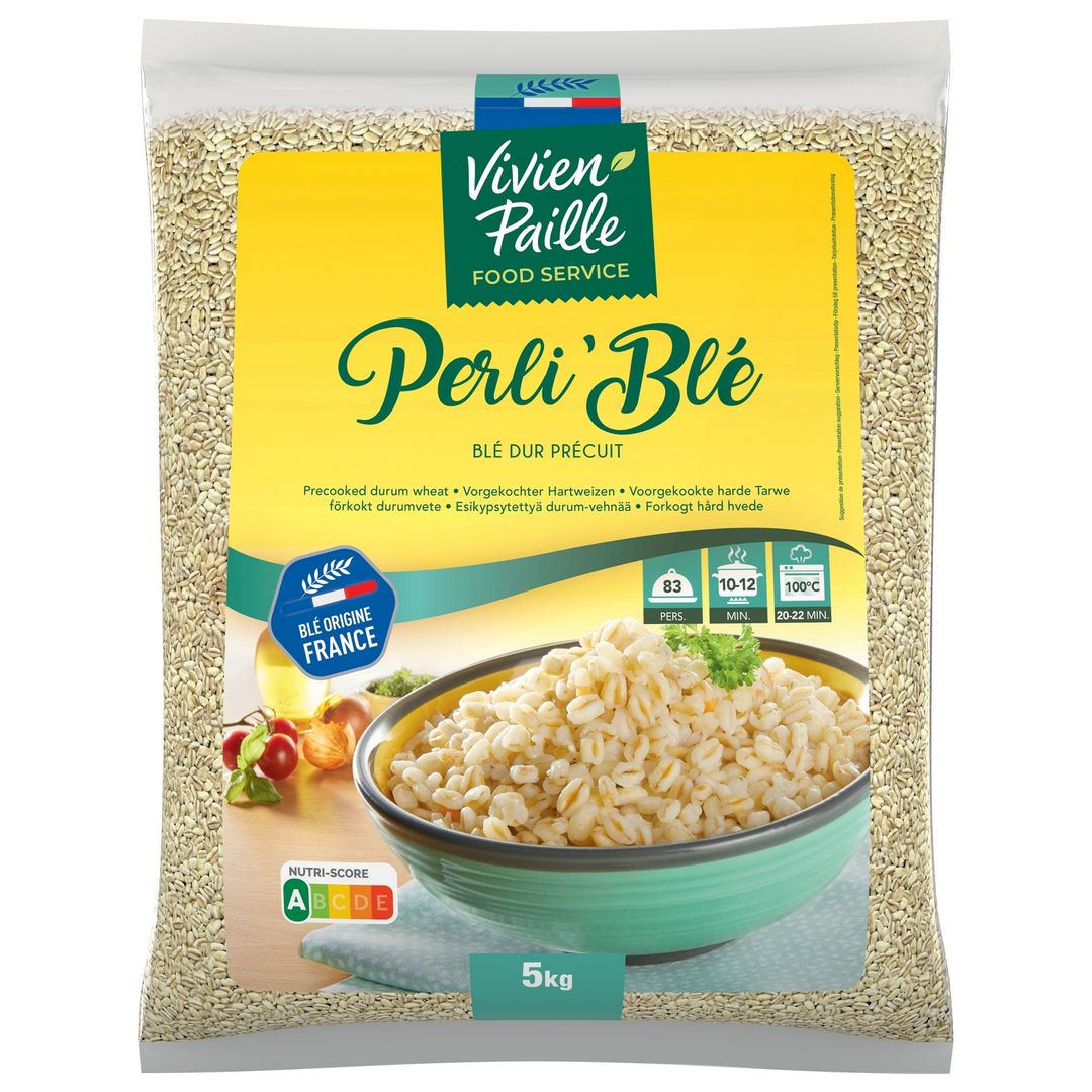 Blé dur précuit Perli'Blé CE2 - VIVIEN PAILLE - Sac de 5 kg