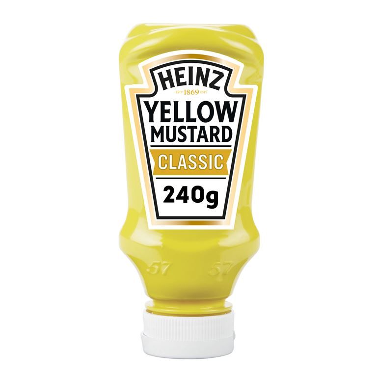 Yellow mustard classic - HEINZ - Flacon de 220 ml