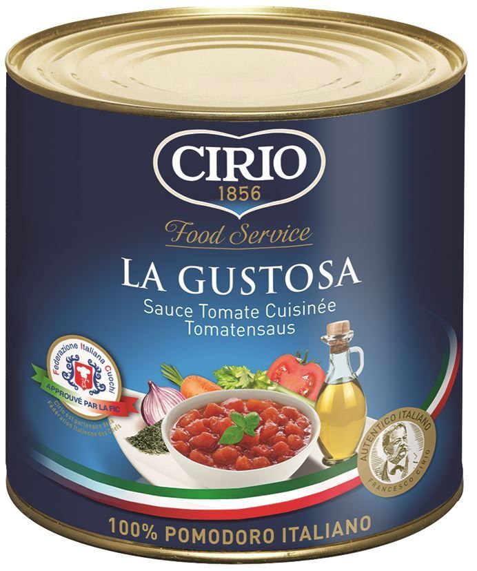 Sauce tomate La Gustosa - CIRIO - Boite 3/1