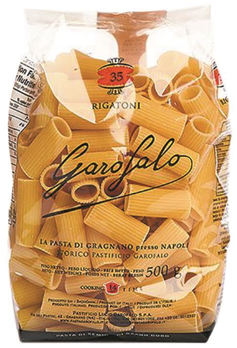 Rigatoni QS - GAROFALO - Carton de 8 sachets