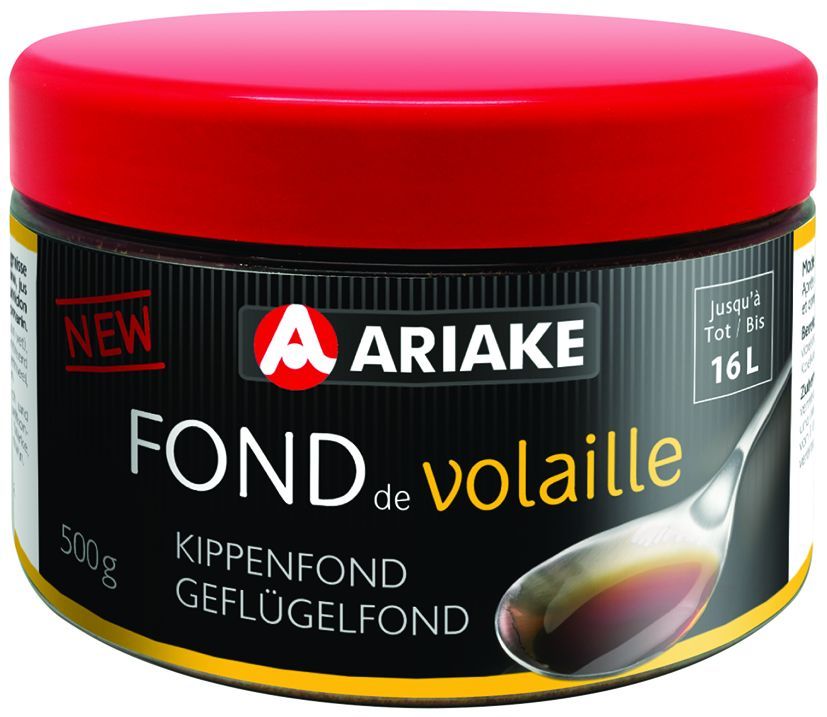 Fonds de volaille en pâte - ARIAKE - Pot de 500 g