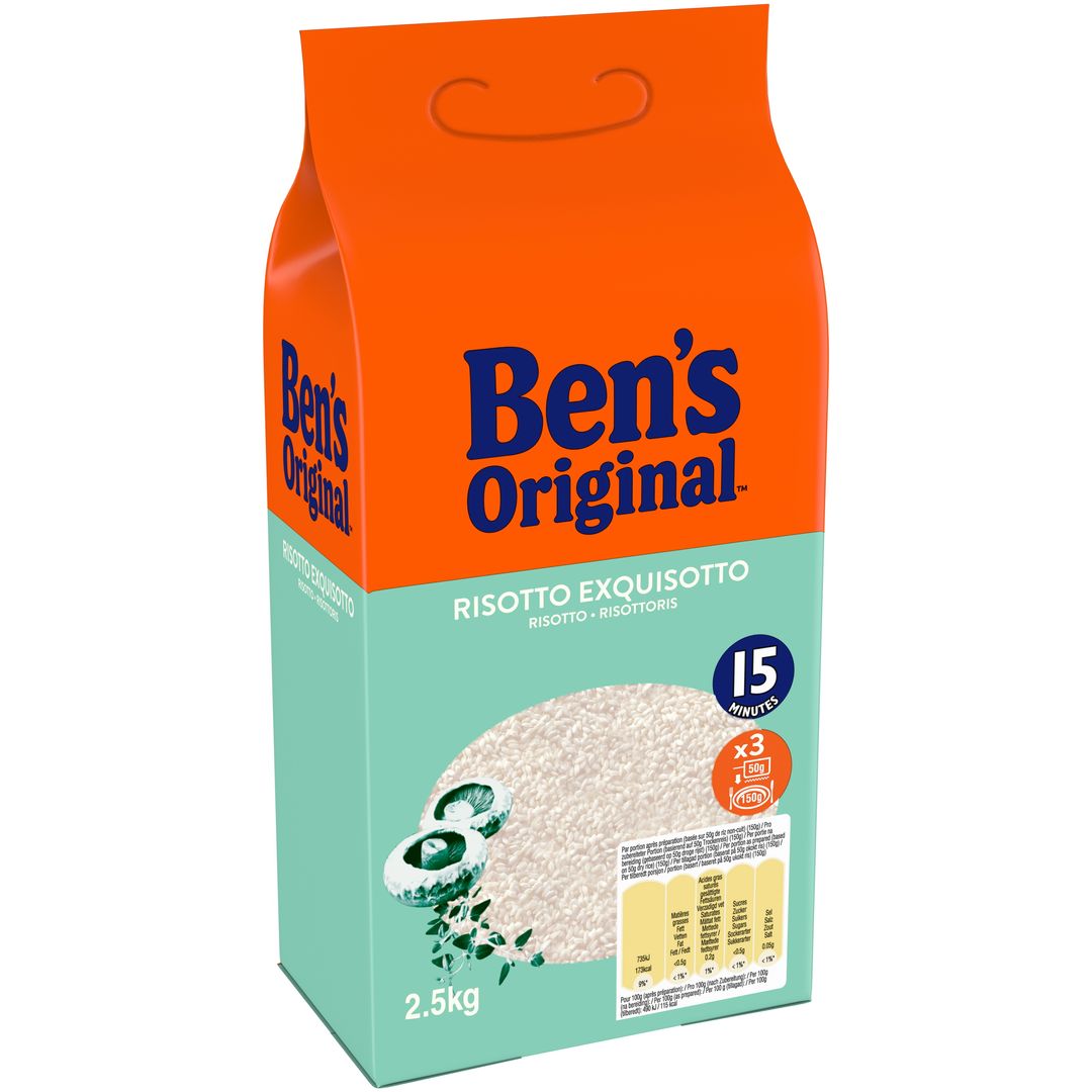 Riz Exquisotto - BEN'S ORIGINAL - Sac de 2,5 kg