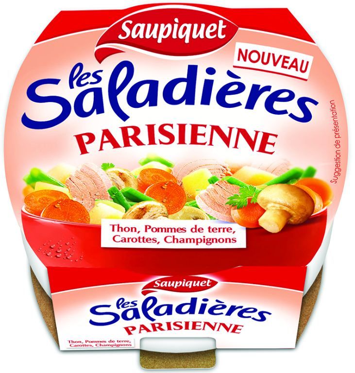 Saladière parisienne - SAUPIQUET - Carton de 14 boites