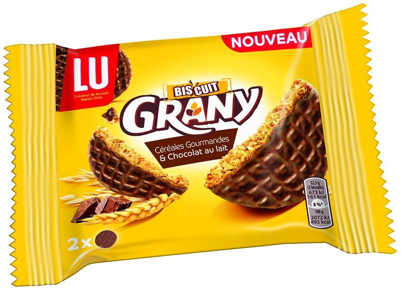 Grany au chocolat - LU - Carton de 144 sachets