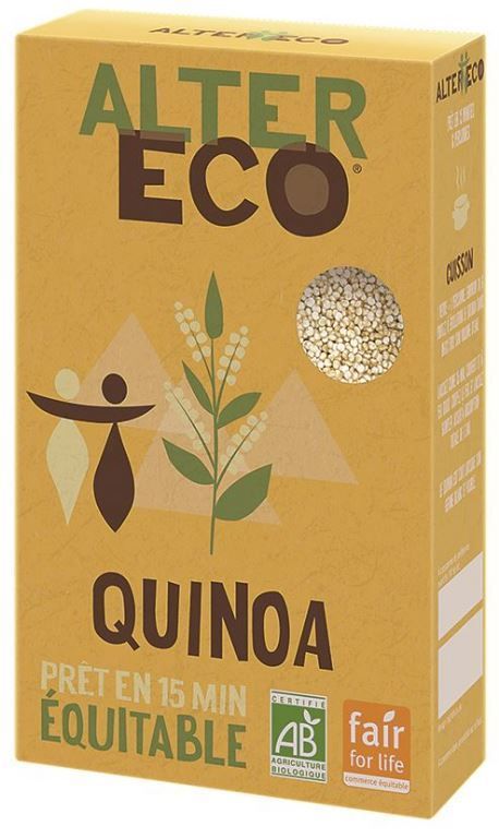 Quinoa blond Bio - ALTER ECO - Paquet de 400 g