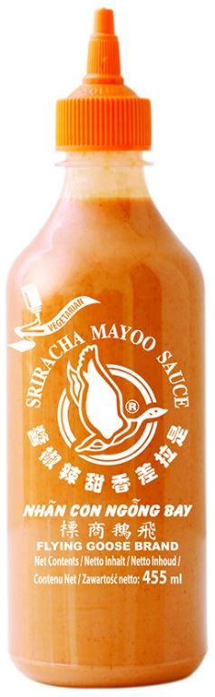 Sauce piment mayonnaise Sriracha - FLYING GOOSE - Flacon de 455 ml