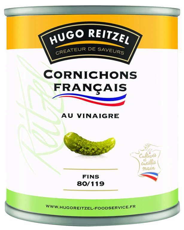 Cornichons français 80/119 - HUGO REITZEL - Boite 4/4