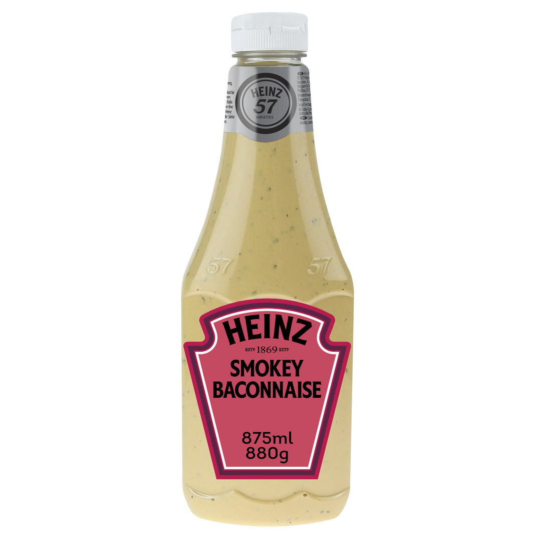 Sauce smokey baconnaise - HEINZ - Flacon de 875 ml