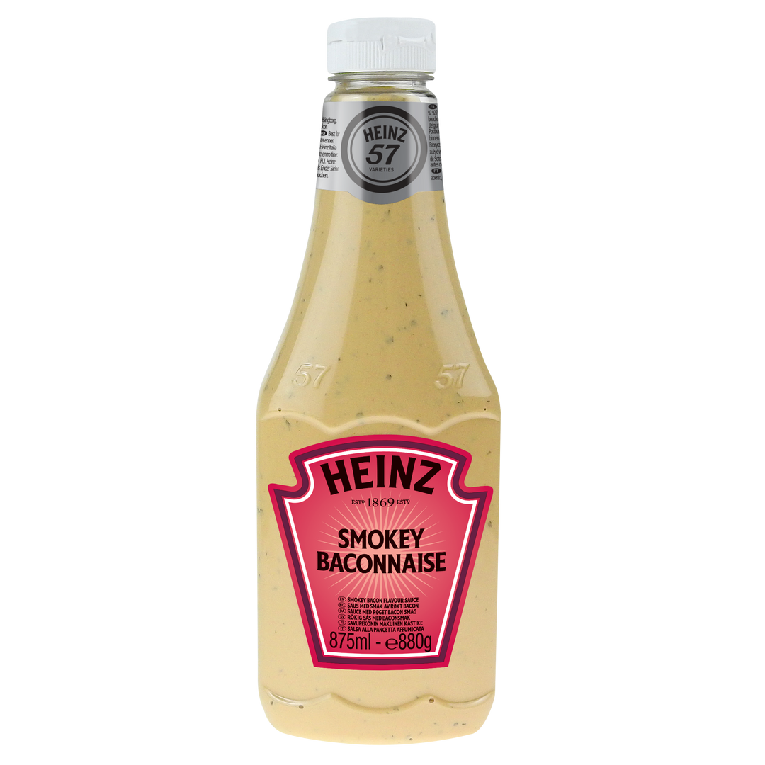 Sauce smokey baconnaise - HEINZ - Flacon de 875 ml