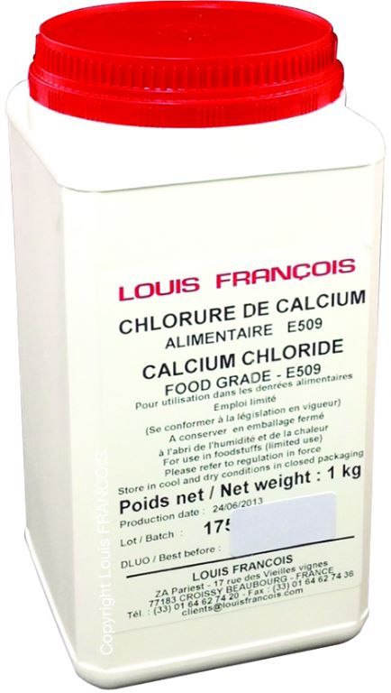 Chlorure de calcium - LOUIS FRANCOIS - Boite de 1 kg