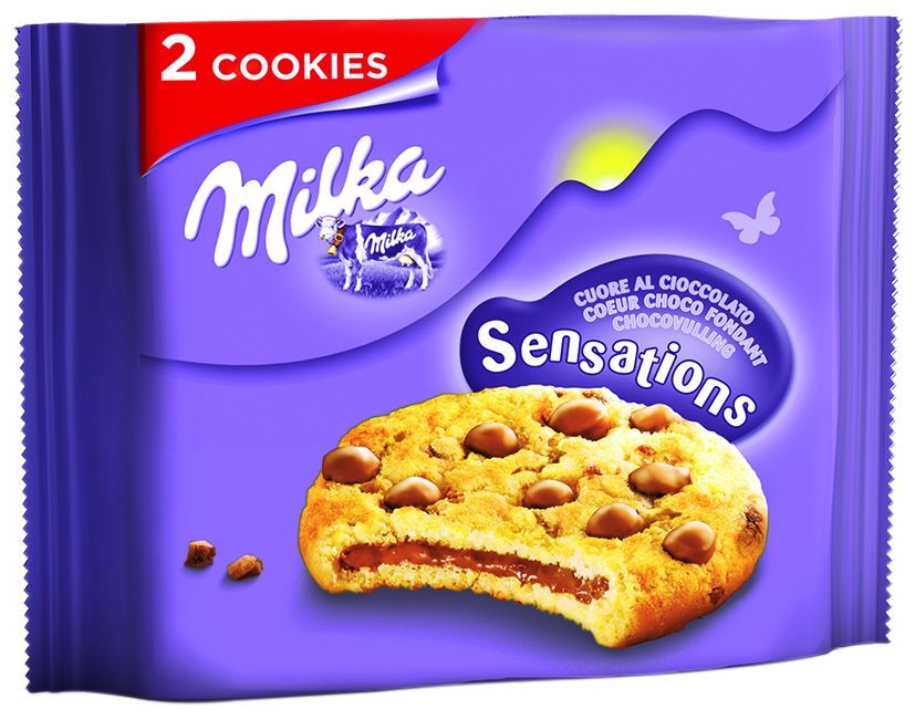 Cookies Sensations - MILKA - Carton de 24 sachets