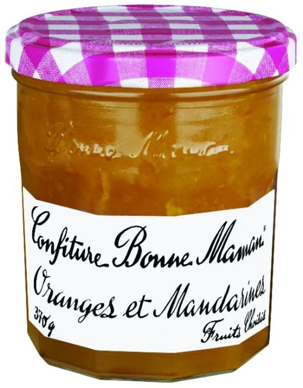 Confitures d'oranges et mandarines - BONNE MAMAN - Pot de 370 g