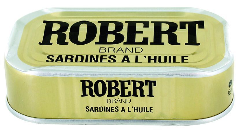 Sardines à l'huile de tournesol - ROBERT - Boite 1/6