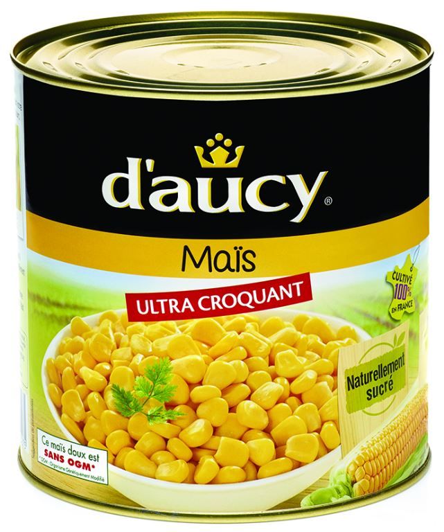 Maïs doux en grains Gold - D'AUCY - Boite 1/2