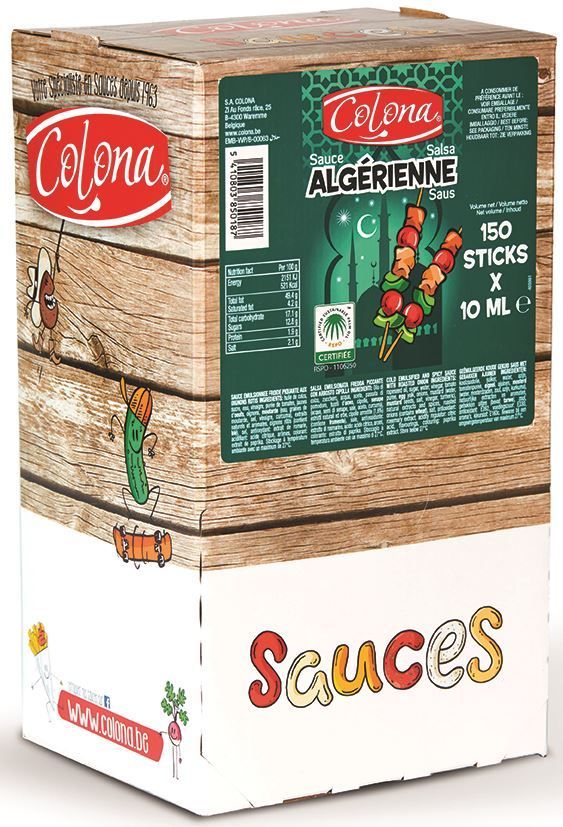 Sticks de Sauce pimentée pour pizza Colona