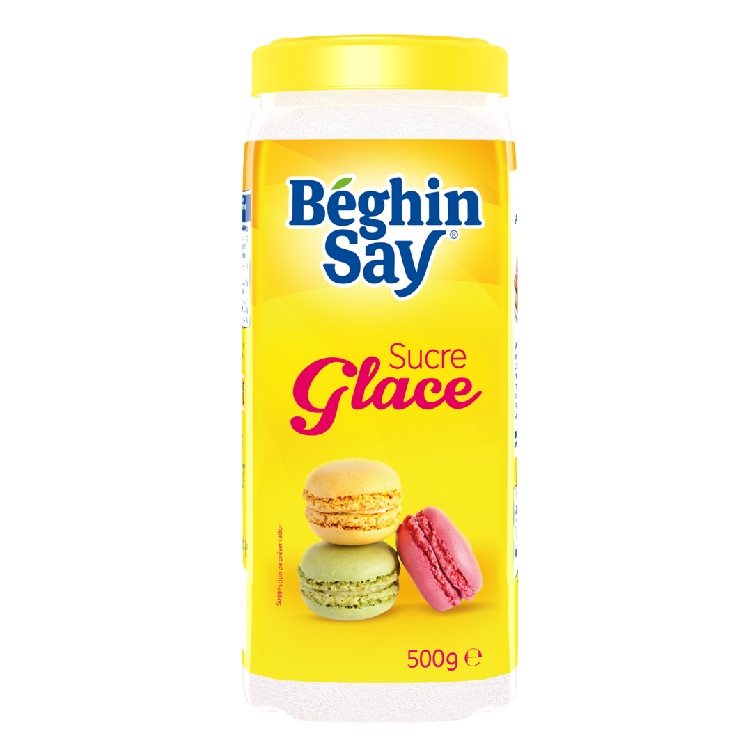 Sucre glace - BEGHIN SAY - Boite de 500 g