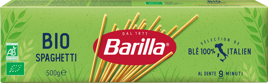 Spaghetti Bio - BARILLA - Paquet de 500 g