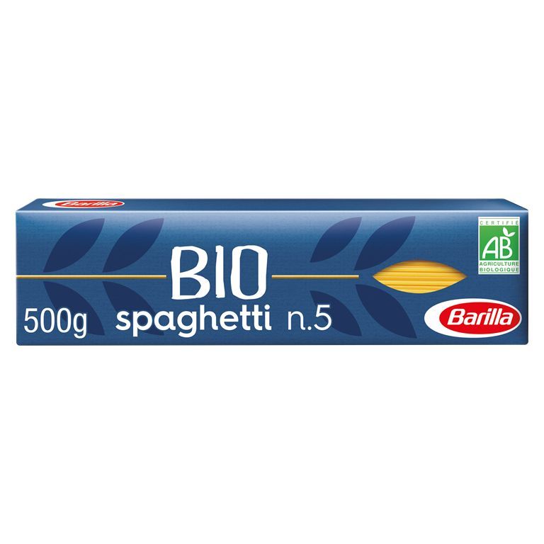 Spaghetti Bio - BARILLA - Paquet de 500 g