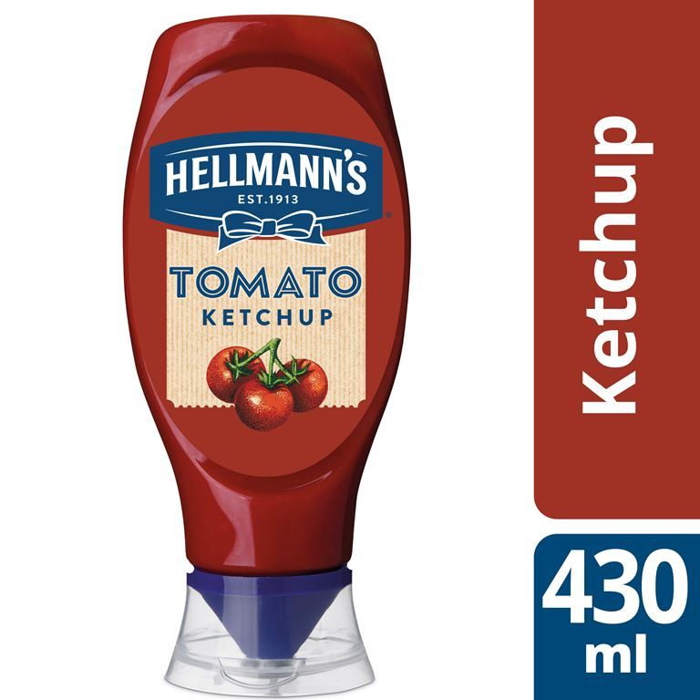 Ketchup - HELLMANN'S - Flacon de 430 ml