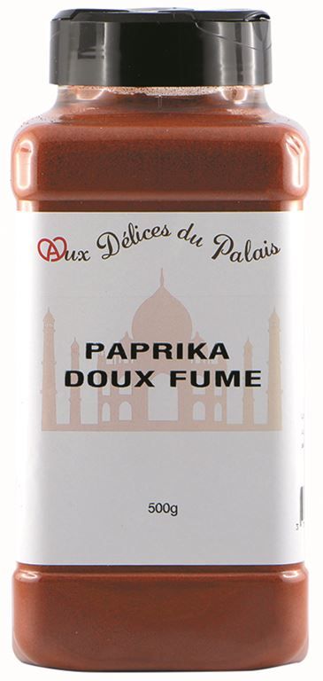 Paprika doux fumé moulu - DELICES DU PALAIS - Pot de 500 g