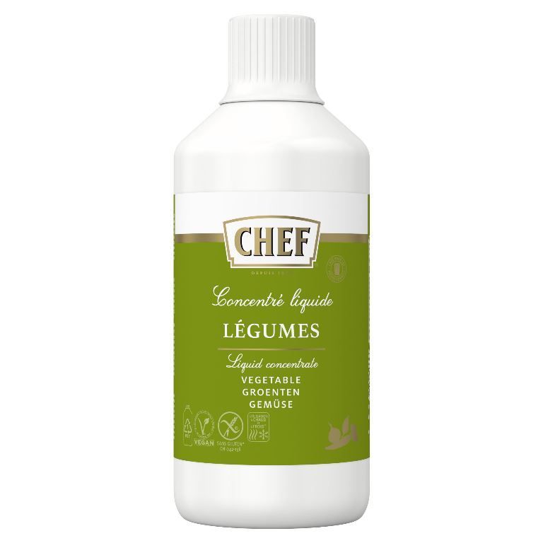 Concentré de légumes liquide - CHEF® - Bouteille de 1 L