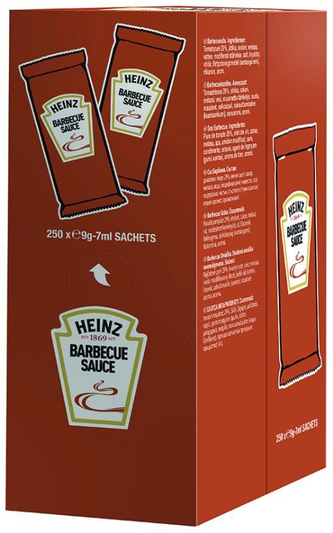 Sauce barbecue - HEINZ - Carton de 250 doses