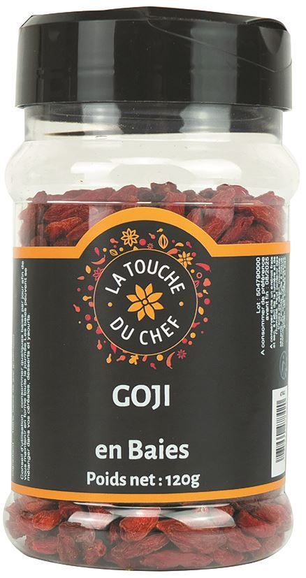 Baies de Goji - LA TOUCHE DU CHEF - Pot de 120 g