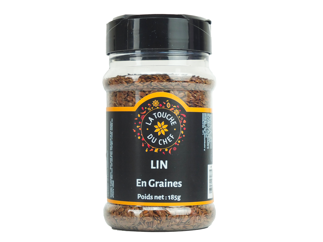 Graines de lin - LA TOUCHE DU CHEF - Pot de 185 g