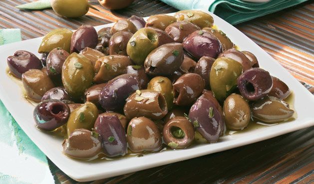 Olives dénoyautées à l'huile d'olive extra vierge - GRECI - Bocal verre de 950 g