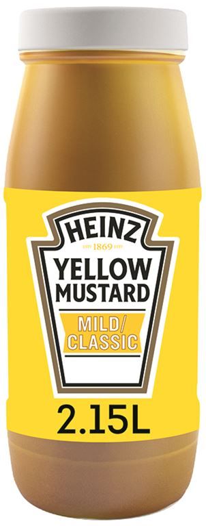 Yellow mustard - HEINZ - Bidon de 2,15 L