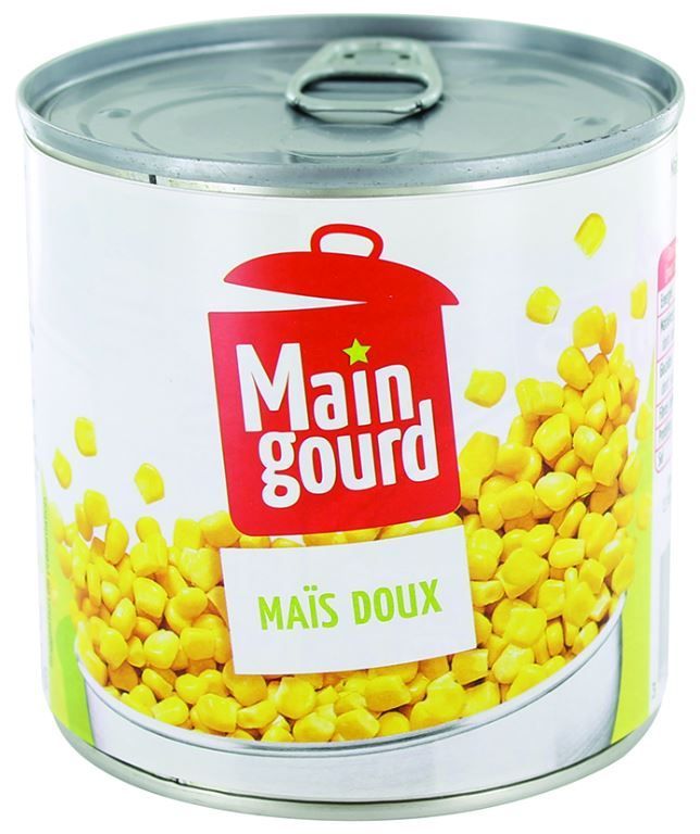 Maïs doux en grains - MAINGOURD - Boite 1/2