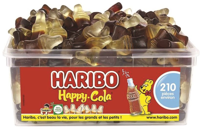 Happy Cola - HARIBO - Boite de 210 unités