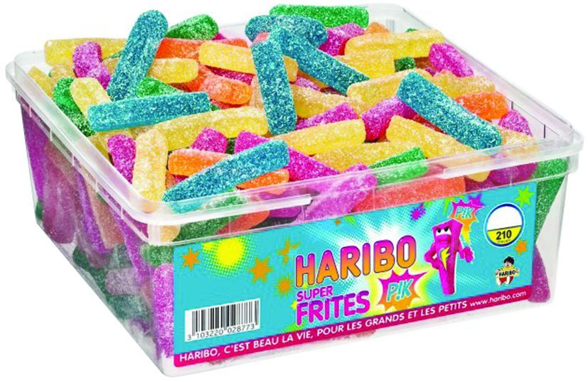Super Frites - HARIBO - Boite de 210 unités
