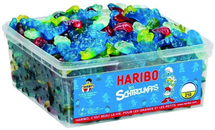 Schtroumpfs - HARIBO - Boite de 210 unités